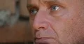 Extreme Closeup Portrait of a Sad Man Face with Blue Eyes Looking Hopeless 4k or 4k+ Resolution