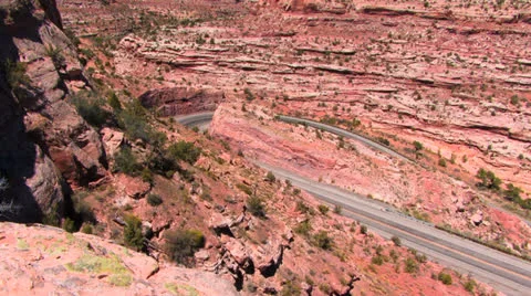 Extreme Curve Stock Footage 25912759