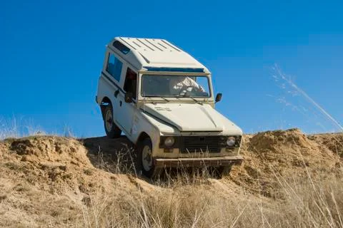 Extreme driving. Stock Photos