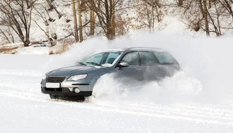 Extreme driving Stock Photos