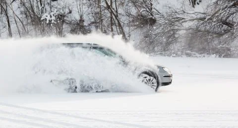 Extreme driving Stock Photos