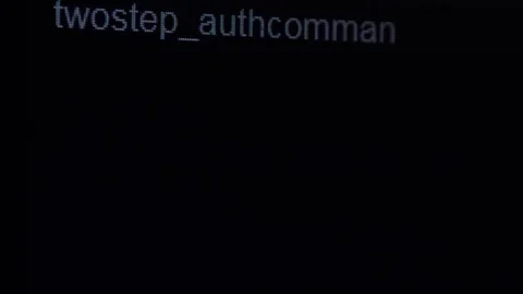 Extreme macro of hacking code on a comuter screen Stock Footage 114289483