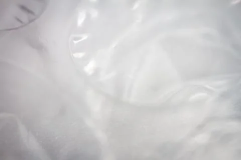 Extreme macro of plastic bubble wrap texture Illustrazione stock