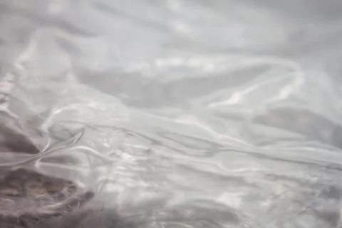 Extreme macro of plastic bubble wrap texture Stock Photos