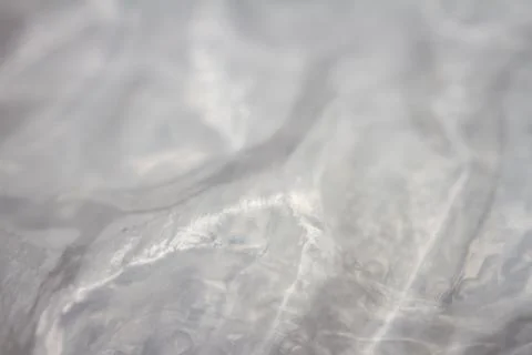 Extreme macro of plastic bubble wrap texture Foto stock