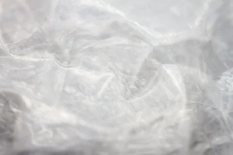 Extreme macro of plastic bubble wrap texture Foto stock