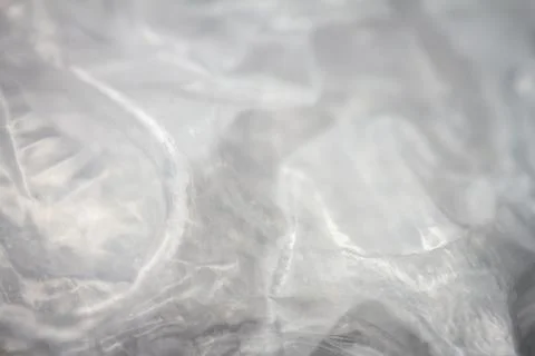 Extreme macro of plastic bubble wrap texture Foto stock