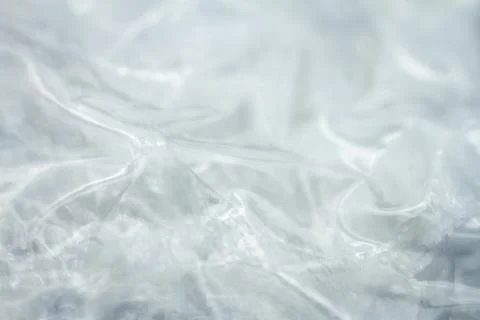 Extreme macro of plastic bubble wrap texture Foto stock