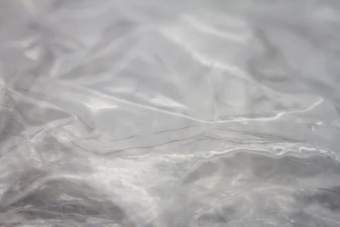 Extreme macro of plastic bubble wrap texture Foto stock