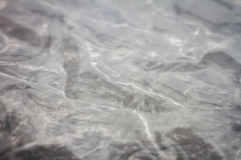 Extreme macro of plastic bubble wrap texture Foto stock
