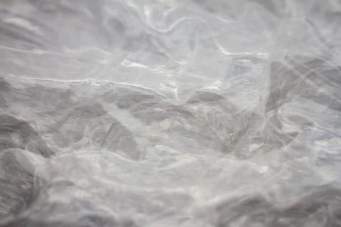 Extreme macro of plastic bubble wrap texture Foto stock