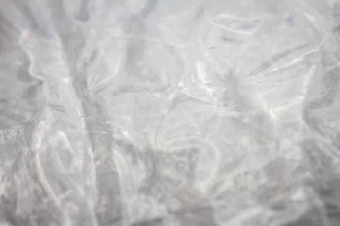 Extreme macro of plastic bubble wrap texture Foto stock