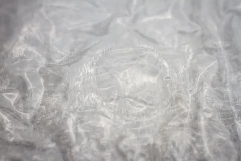 Extreme macro of plastic bubble wrap texture Foto stock