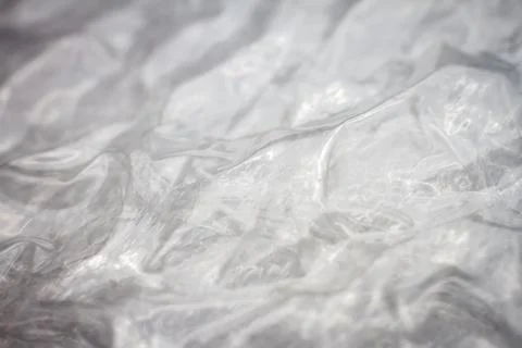 Extreme macro of plastic bubble wrap texture Foto stock