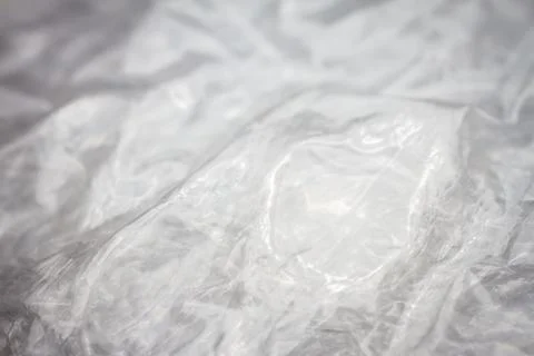 Extreme macro of plastic bubble wrap texture Foto stock