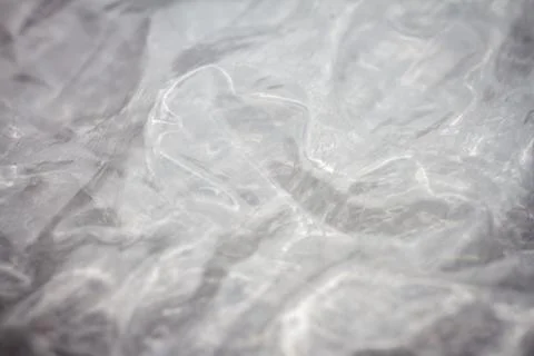 Extreme macro of plastic bubble wrap texture Foto stock