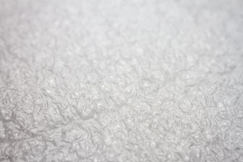 Extreme macro of plastic bubble wrap texture Foto stock