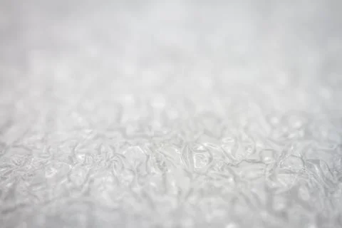 Extreme macro of plastic bubble wrap texture Stock Photos