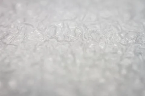 Extreme macro of plastic bubble wrap texture Stock Photos