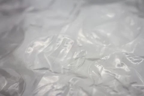 Extreme macro of plastic bubble wrap texture Stock Photos