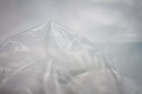 Extreme macro of plastic bubble wrap texture Stock Photos