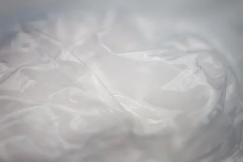 Extreme macro of plastic bubble wrap texture Stock Photos
