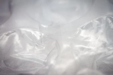 Extreme macro of plastic bubble wrap texture Stock Photos