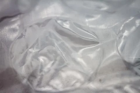 Extreme macro of plastic bubble wrap texture Stock Photos