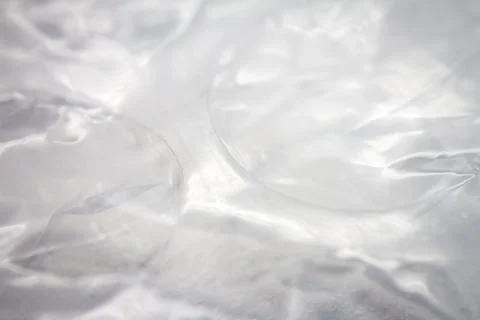 Extreme macro of plastic bubble wrap texture Stock Photos
