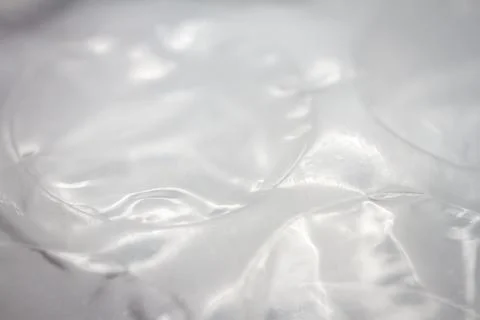 Extreme macro of plastic bubble wrap texture Stock Photos