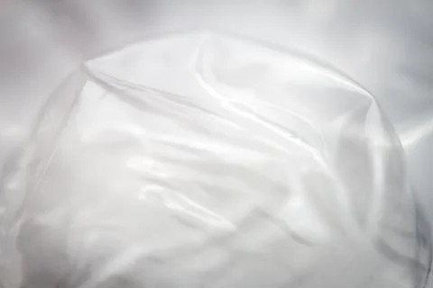 Extreme macro of plastic bubble wrap texture Stock Photos
