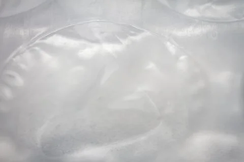 Extreme macro of plastic bubble wrap texture Stock Photos