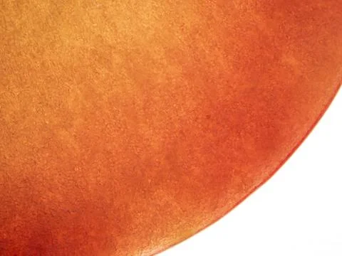 Extreme macro texture background of fresh red-fleshed apple slice texture Stock-Fotos