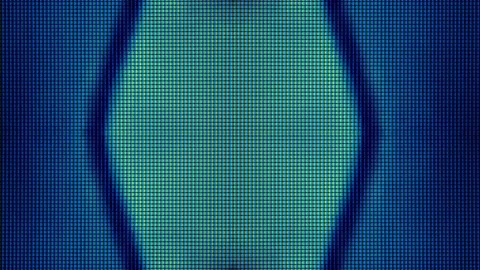 Extreme macro view of LED matrix, monitor or TV screen, broadcasting view. Ba Video stock 202242175