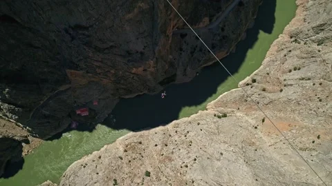 Extreme Parachute Jump Video stock 208813513