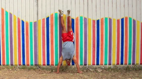 Extreme Push-Ups Stock-Footage 30368365