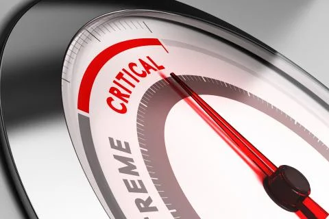 Extreme Risk - Vulnerability Illustrazione stock