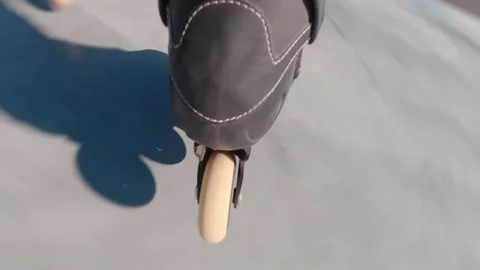 Extreme Roller Skating Stock Footage 161416941