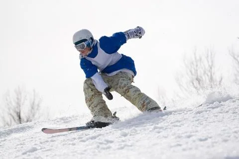 Extreme Skier Stock Photos