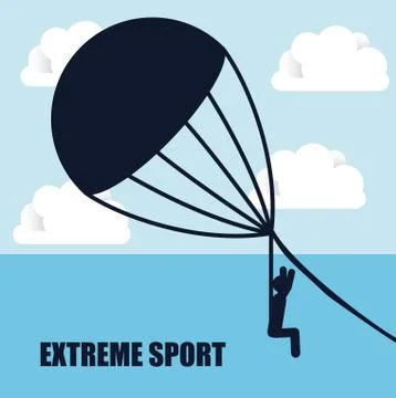 Extreme Sport design Stock Illustration