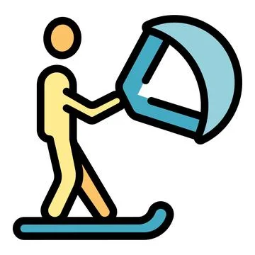 Extreme summer icon vector flat Stock Illustration