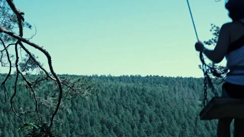 Extreme swing Video stock 248707712