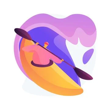 Extreme tourism abstract concept vector illustration. イラスト素材