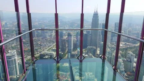 Extreme viewing platform Stock Photos