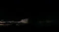 extreme weather super slo mo microburst lightning strikes 3 wide shot HD-videomateriaal