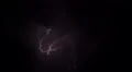 extreme weather super slow mo night spider sheet lightning 960fps HD Footage