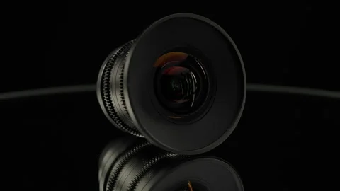 Extreme Wide Angle Cine Lens Stock Footage 335867892