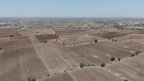 Extreme wide angle drone survey capturing an extensive utilities infrastructure Vídeo Stock 337247147