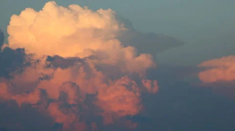 Extremely Awesome Cloudscape of Distant Storms, Time Lapse 스톡 동영상 41869476