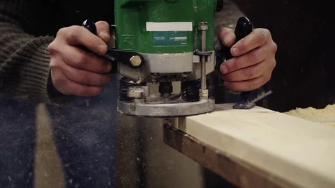 Extremely close up of a craftmans hands working with polishing with manual Stock Footage 121451574